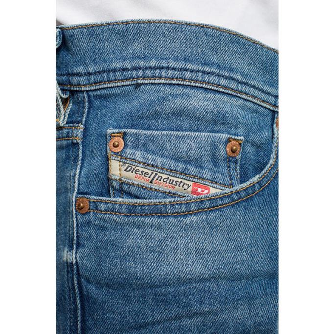 ディーゼル テッパー 089aw メンズ ジーンズ デニム スリム キャロット フィット コットン ストレッチ カジュアル パンツ