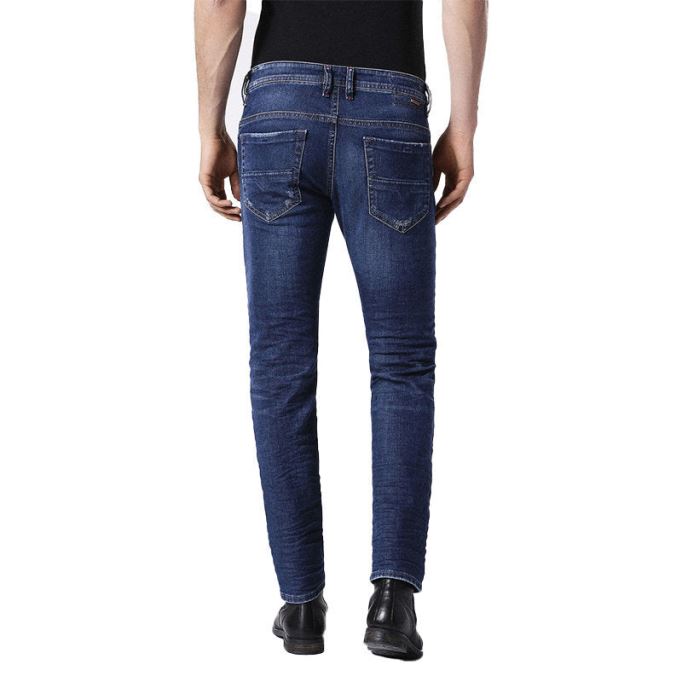 ディーゼル トーマー 084gs メンズ デニム ジーンズ ストレッチ スリム フィット スキニー ディストレスト パンツ