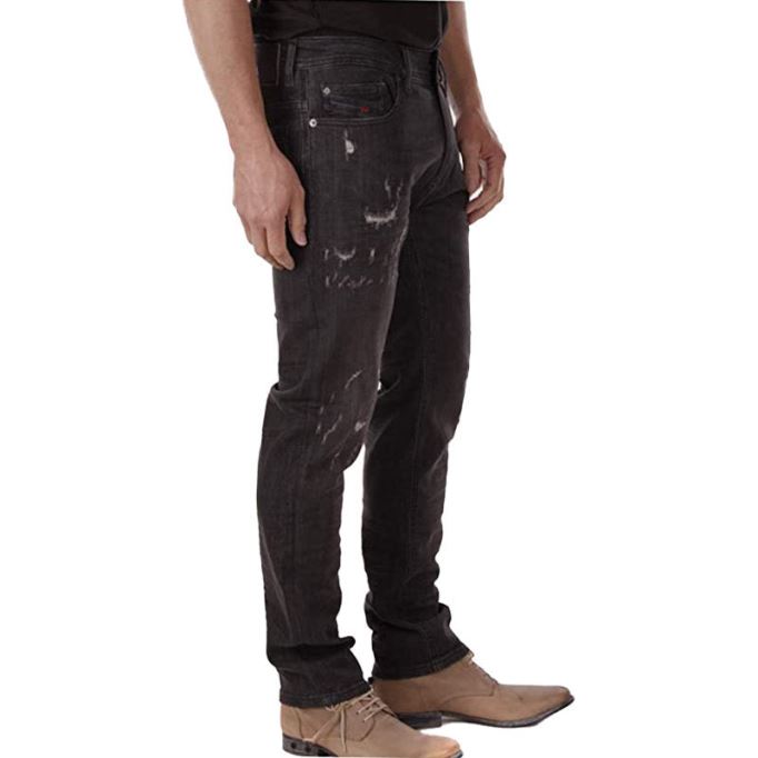 ディーゼル Thavar-xp Rfe02 メンズ デニム ジーンズ ストレッチ スリム スキニー フィット ダメージ パンツ