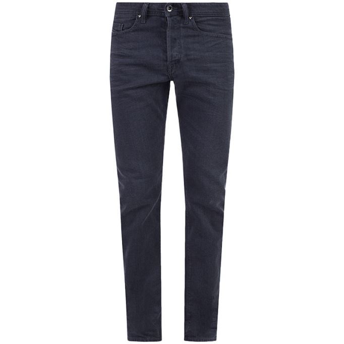 バスター 0859x メンズ デニム ジーンズ レギュラー スリムフィット テーパードボタン フェードグレー ディーゼル