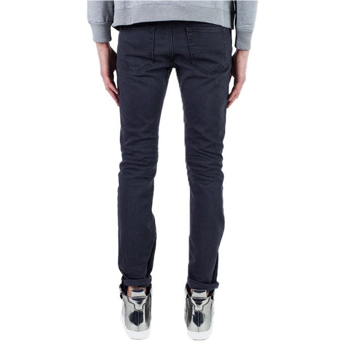 バスター 0859x メンズ デニム ジーンズ レギュラー スリムフィット テーパードボタン フェードグレー ディーゼル