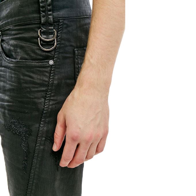 ディーゼル ブランク 0671e メンズ デニム ジーンズ スリム スキニー ダメージ トラウザー パンツ