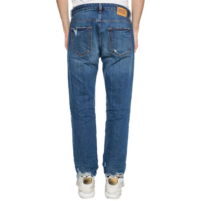 D Kodeck 080ah メンズ デニム ジーンズ レギュラー ダメージ フェード トラウザー ディーゼル