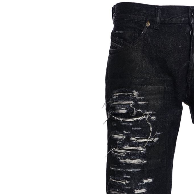 ディーゼル ブラック ゴールドタイプ 2813 Bg8y0 メンズ デニム ジーンズ スリム トラウザー パンツ ブラック