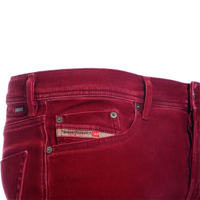 ディーゼル テッパー 0856y メンズ デニム コットン カジュアル ストレッチ ジーンズ スリムフィット キャロット