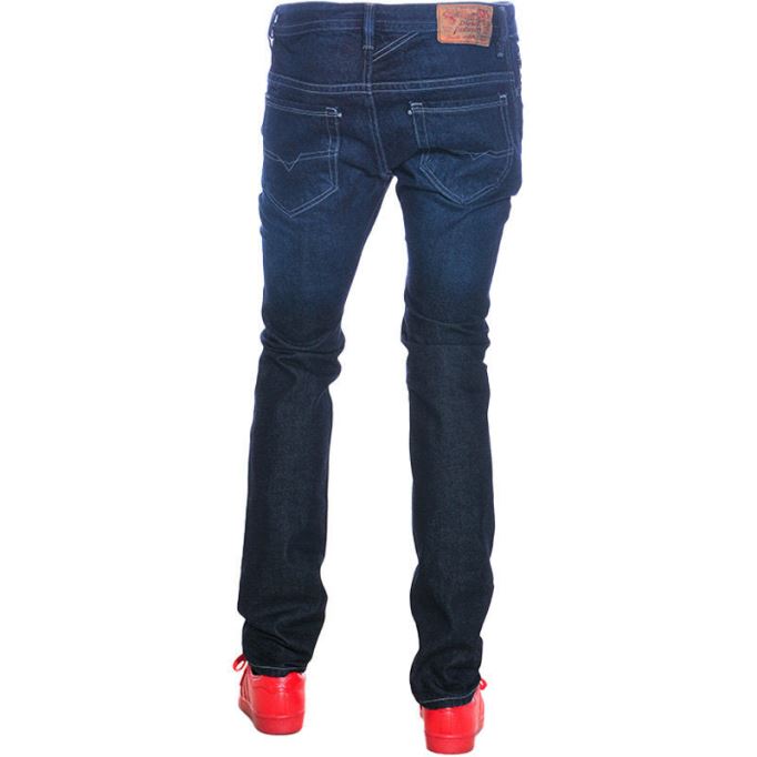 Thavar Orz32 メンズ デニム ジーンズ スリムフィット スキニー フェード トラウザー パンツ ディーゼル