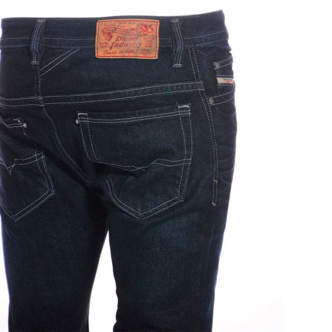 Thavar Orz32 メンズ デニム ジーンズ スリムフィット スキニー フェード トラウザー パンツ ディーゼル