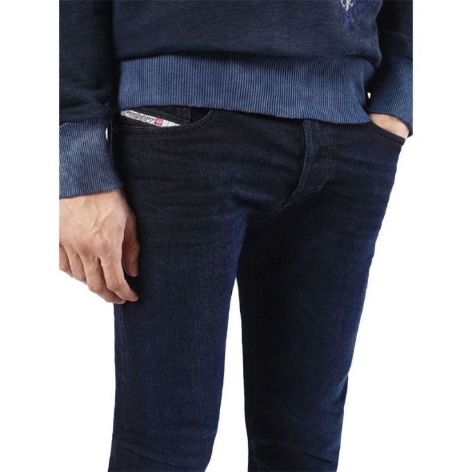 ディーゼル テッパー 0855m メンズ デニム コットン カジュアル ストレッチ ジーンズ スリムフィット キャロット