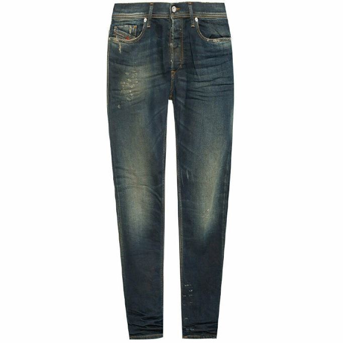 ディーゼル テッパー 084xu メンズ カジュアル デニム ジーンズ リヨセル ストレッチ スリムフィット パンツ