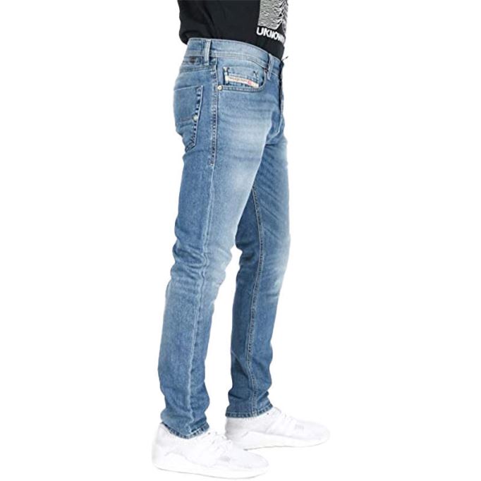 ディーゼル テッパー 0842h メンズ デニム ジーンズ カジュアル ストレッチ パンツ スリム フィット パンツ