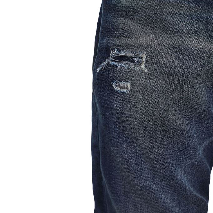 Krooley 069gz メンズ デニム ジョギング ジーンズ スリムフィット カジュアル リラックス スウェット パンツ ディーゼル