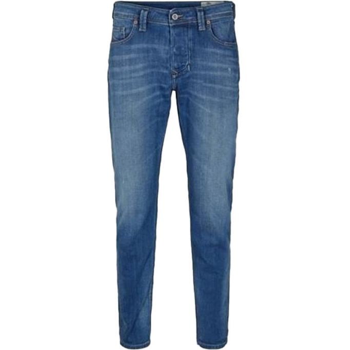 Larkee Beex 084qq メンズ デニム ジーンズ カジュアル ストレッチ レギュラー テーパード パンツ ディーゼル