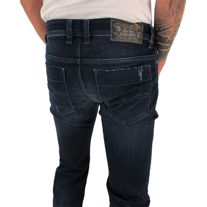 ディーゼル サファード Rf48n メンズ デニム ジーンズ カジュアル ストレッチ レギュラー スリム ストレート トラウザー