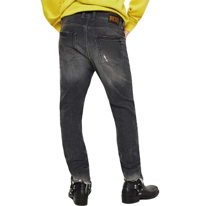 D Vider 069dm メンズ ジーンズ デニム ストレッチ キャロットフィット トラウザーズ カジュアルパンツ ディーゼル