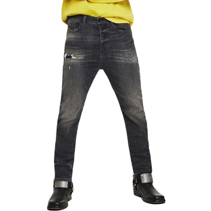 D Vider 069dm メンズ ジーンズ デニム ストレッチ キャロットフィット トラウザーズ カジュアルパンツ ディーゼル