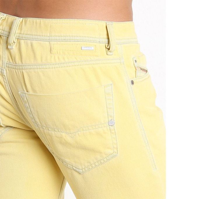 Tepphar 0850y メンズ ジーンズ デニム コットン スリム キャロット フィット カジュアル パンツ トラウザー ディーゼル