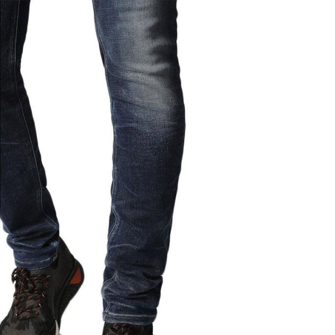 Sleenkar 084jm メンズ デニム ジーンズ カジュアル ストレッチ スリム スキニー フィット トラウザーズ ディーゼル