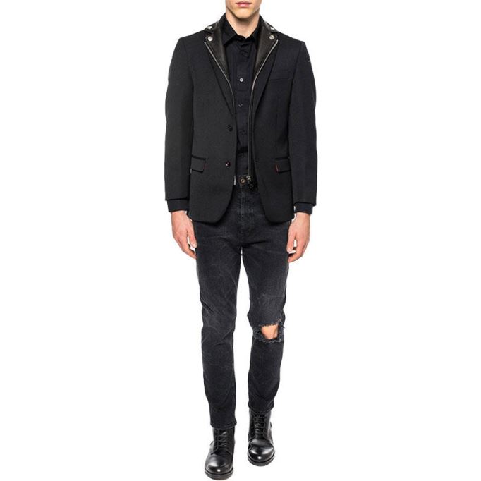 ディーゼル ディーター 069dv メンズ デニム ジーンズ カジュアル ストレッチ テーパード フィット トラウザーズ