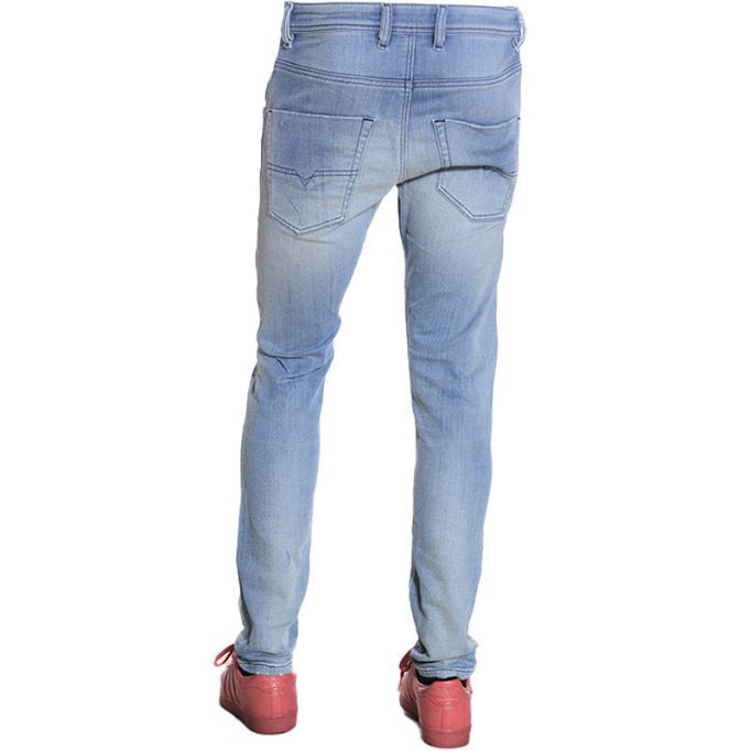 ディーゼル クローリー T 087ab メンズ デニム スウェットパンツ ジョグジーンズ ストレッチ スリムフィット キャロット