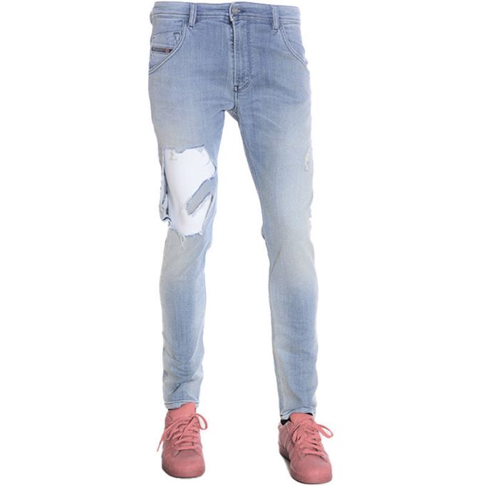 ディーゼル クローリー T 087ab メンズ デニム スウェットパンツ ジョグジーンズ ストレッチ スリムフィット キャロット