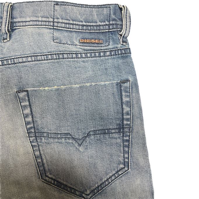 Tepphar 084uk メンズ デニム ジーンズ スリムフィット キャロット カジュアル デニム パンツ リヨセル ディーゼル