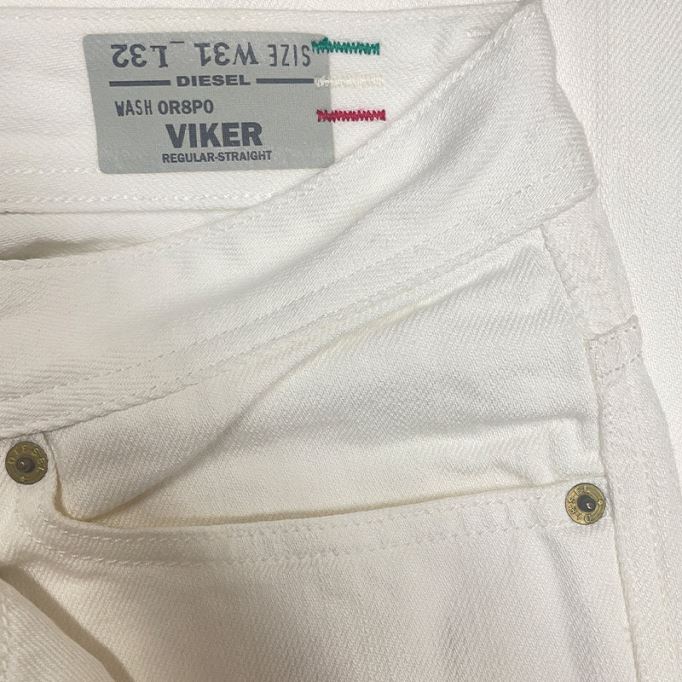 ディーゼル ストレッチ バイカー 0r8p0 メンズ ジーンズ デニム レギュラー ストレートフィット カジュアルパンツ