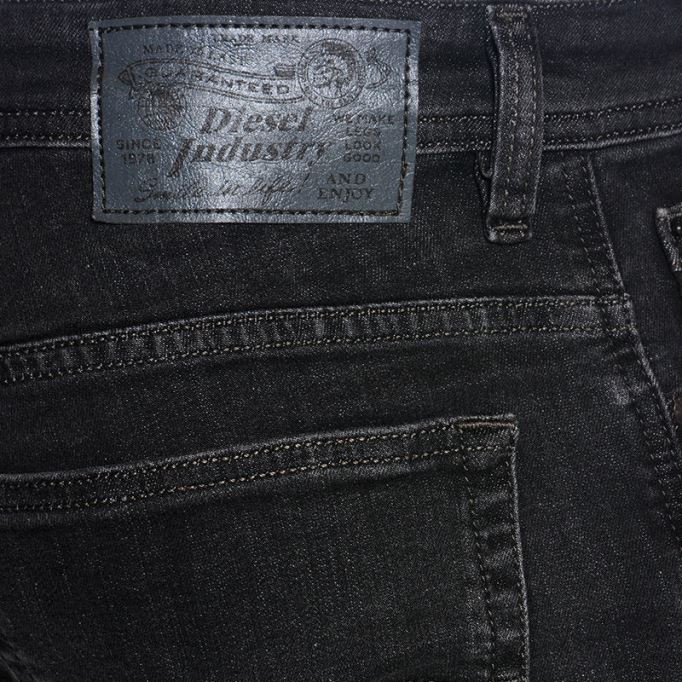 Thavar-xp Rm026 メンズ デニム スリム スキニー フィット パンツ トラウザー インサイド L32 ジーンズ