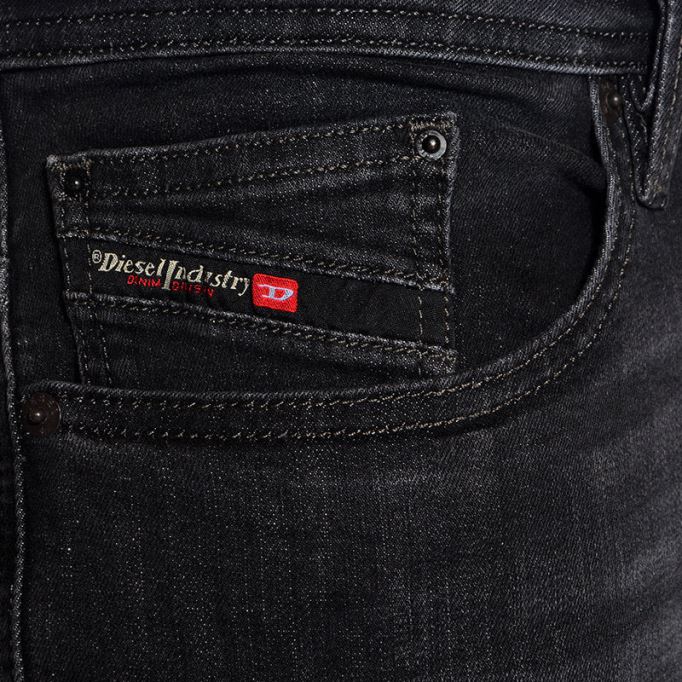 Thavar-xp Rm026 メンズ デニム スリム スキニー フィット パンツ トラウザー インサイド L32 ジーンズ