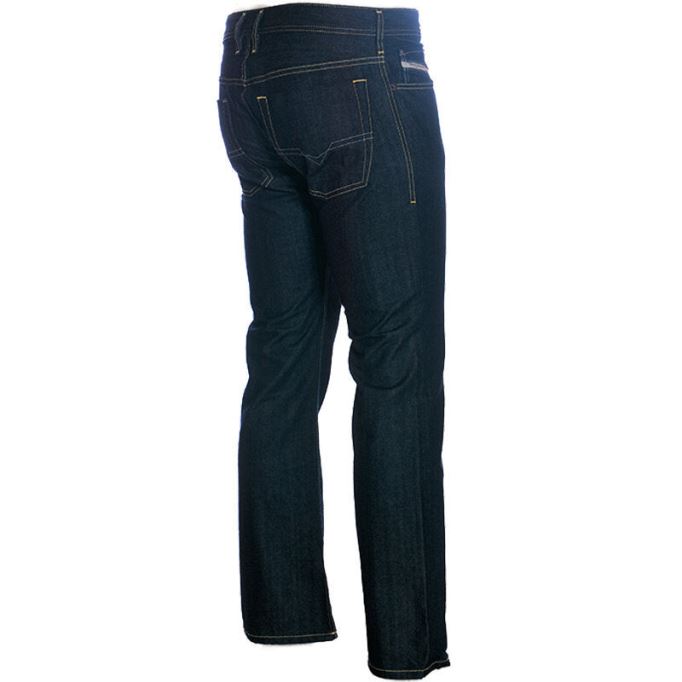 ディーゼル メンズ ジーンズ デニム レギュラー ブーツカット フィット カジュアル パンツ インディゴ パンツ