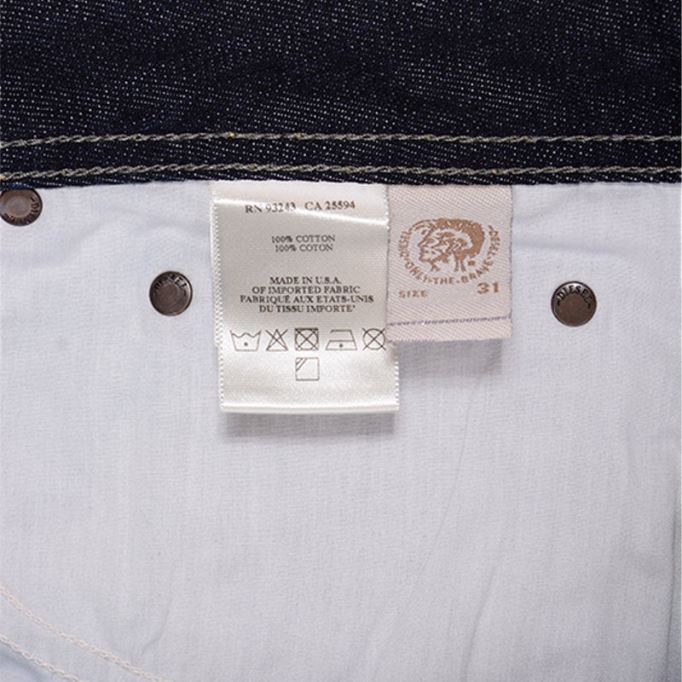 ディーゼル メンズ ジーンズ デニム レギュラー ブーツカット フィット カジュアル パンツ インディゴ パンツ