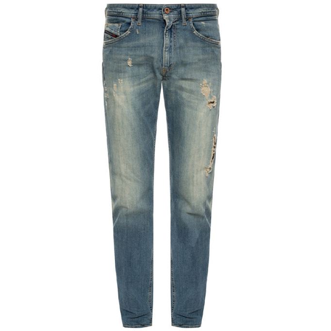 ディーゼル Thommer 0b1au メンズ ジーンズ デニム ストレッチ スリム フィット カジュアル パンツ