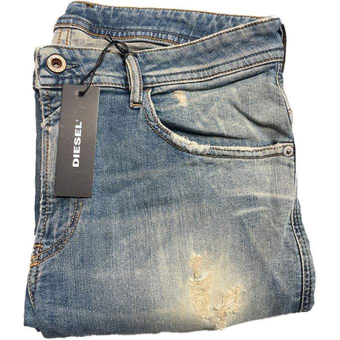 ディーゼル Thommer 0b1au メンズ ジーンズ デニム ストレッチ スリム フィット カジュアル パンツ