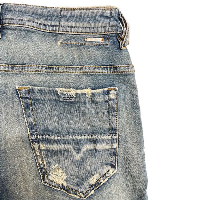 ディーゼル Thommer 0b1au メンズ ジーンズ デニム ストレッチ スリム フィット カジュアル パンツ