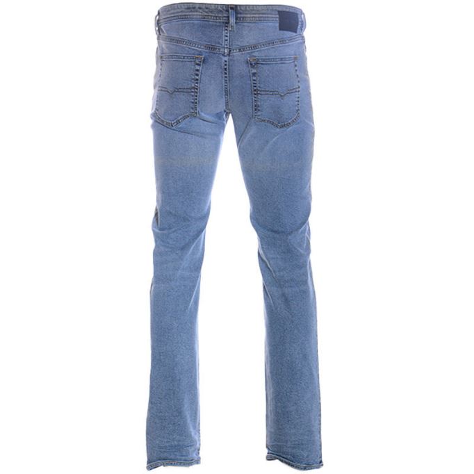 バスター 084sj メンズ ジーンズ デニム カジュアル レギュラー スリム ストレッチ テーパード トラウザー ディーゼル