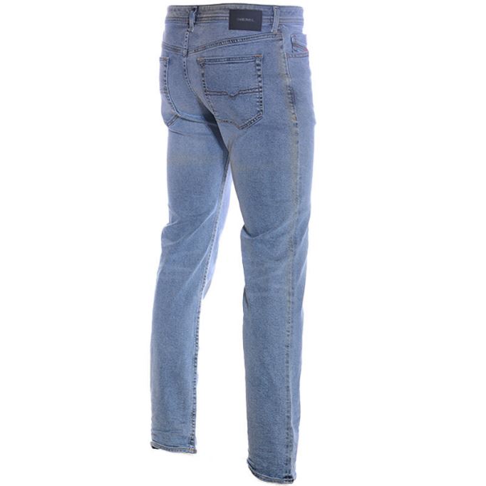 バスター 084sj メンズ ジーンズ デニム カジュアル レギュラー スリム ストレッチ テーパード トラウザー ディーゼル