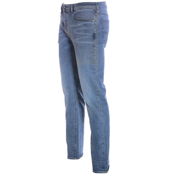 バスター 084sj メンズ ジーンズ デニム カジュアル レギュラー スリム ストレッチ テーパード トラウザー ディーゼル