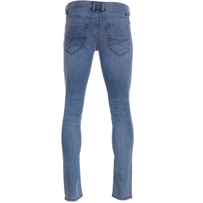 ディーゼル テッパー 0687v メンズ スリムフィット キャロット ジーンズ デニム コットン ストレッチ ボタンフライ