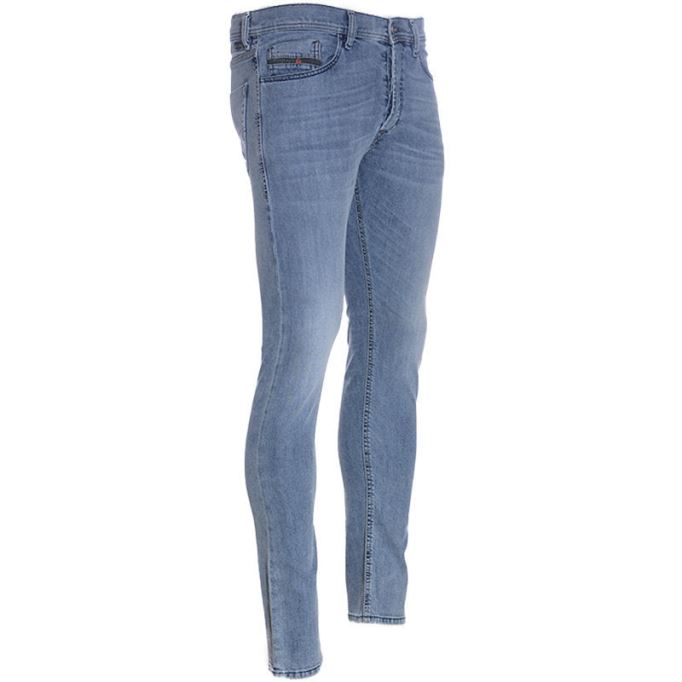 ディーゼル テッパー 0687v メンズ スリムフィット キャロット ジーンズ デニム コットン ストレッチ ボタンフライ