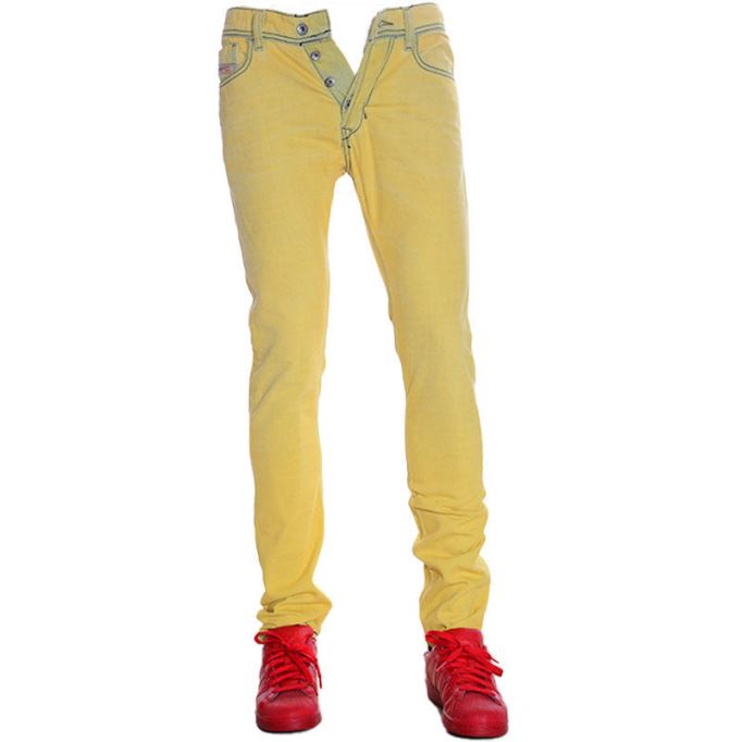 ディーゼル テッパー 0850y メンズ ジーンズ デニム レギュラー スリム キャロット フィット カジュアル パンツ