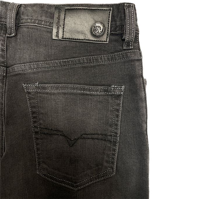 バスター ストレッチャー U822r デニム メンズ ジーンズ カジュアル レギュラー スリム テーパード トラウザー ディーゼル