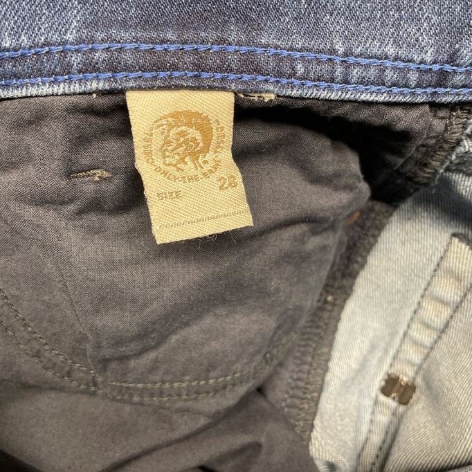 ディーゼル テッパー 084eh メンズ ジーンズ デニム スリム キャロット フィット コットン ストレッチ カジュアル パンツ