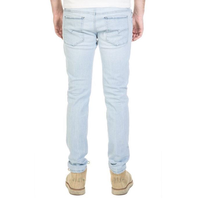 Sleenker 0689l メンズ ジーンズ ダメージ加工デニム ストレッチコットン スリム スキニーフィット ディーゼル