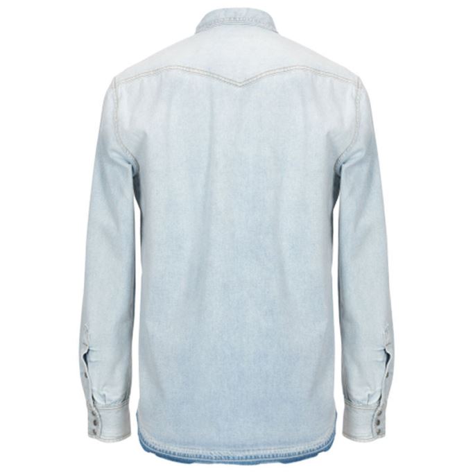 ディーゼル ディールーク シュミーズ 0ガルー メンズ デニムシャツ 長袖 カジュアル ウエスタンシャツ