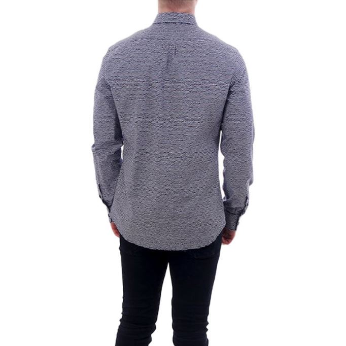 S Duny 100 メンズ シャツ 長袖 レギュラーフィット ソフトコットン カミシアシャツ ディーゼル