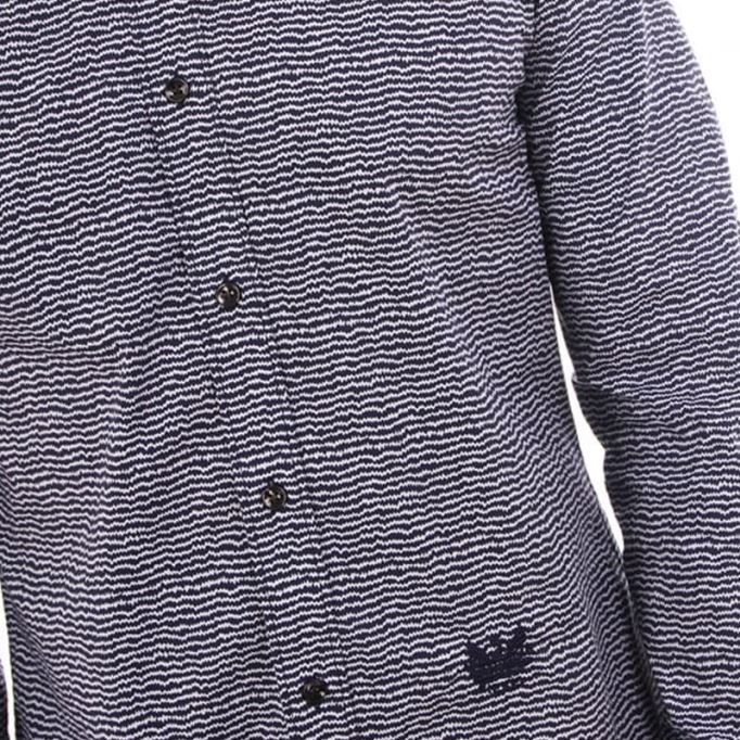 S Duny 100 メンズ シャツ 長袖 レギュラーフィット ソフトコットン カミシアシャツ ディーゼル