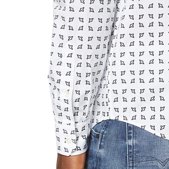 ディーゼル シャツ S アクラ メンズ 長袖 スリムフィット シャツ ソフト コットン カミシア M～l