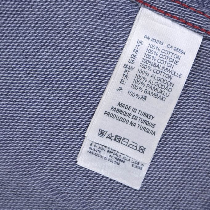 ディーゼル New Sonora E 0bamp メンズ デニムシャツ 長袖 カジュアル 無地 青シャツ