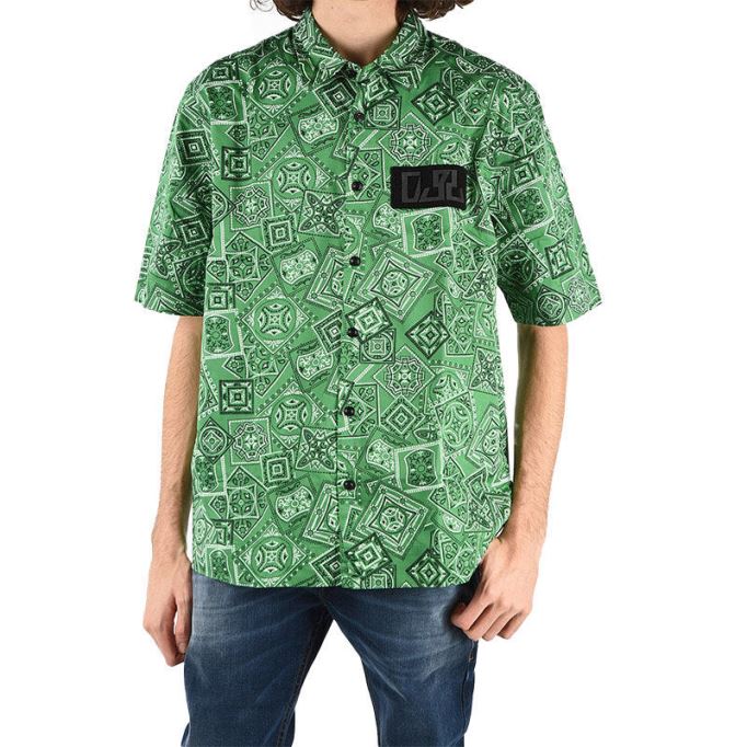 デニム S フライ メンズ シャツ レギュラー フィット カジュアル コットン 半袖 ワーク スマート オフィス