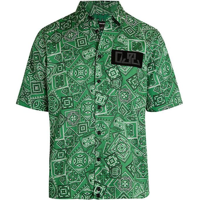 デニム S フライ メンズ シャツ レギュラー フィット カジュアル コットン 半袖 ワーク スマート オフィス