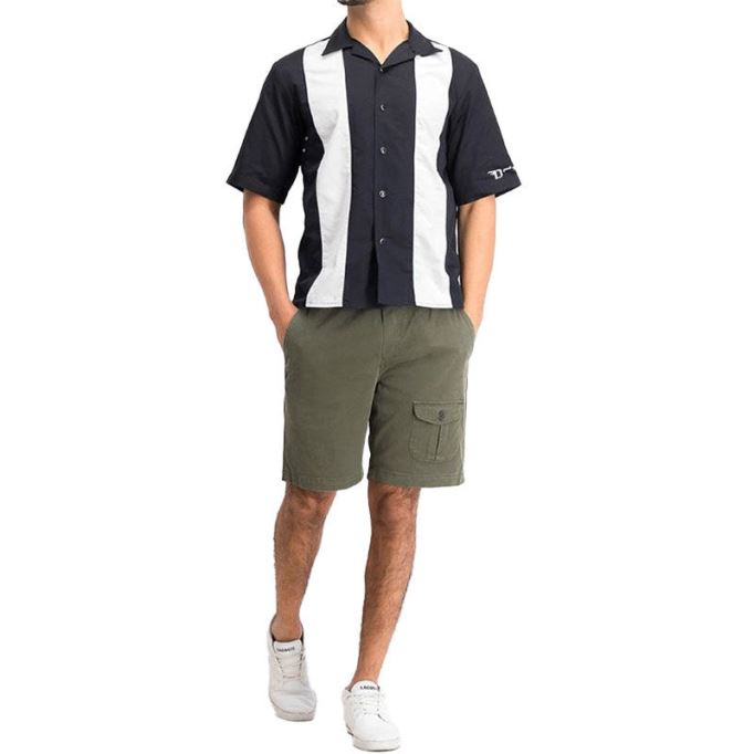 ディーゼル シャツ S キンギ メンズ レギュラー フィット カジュアル コットン 半袖 アウター 夏